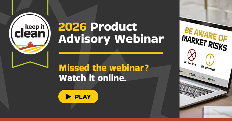 Keep it Clean 2026 Product Advisory Webinar